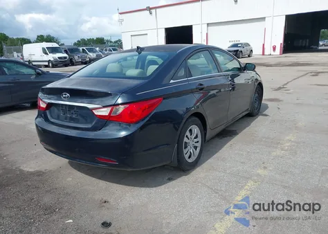 2012 Hyundai Sonata Gls from USA, damaged, VIN 5NPEB4AC4CH448359